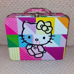 Hello Kitty Sanrio Colorful Patchwork Lunch Box Tote